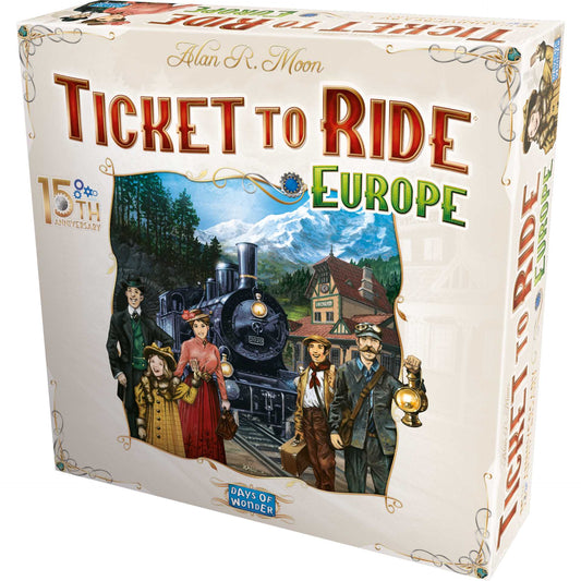 Ticket to Ride: Europe 15th Anniversary Collector's Edition